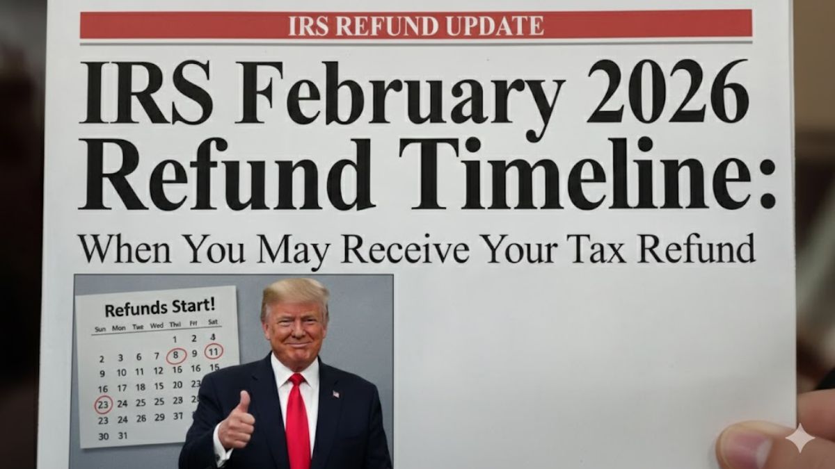 IRS February 2026 Refund Timeline