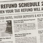 IRS Refund Schedule 2026 Updated