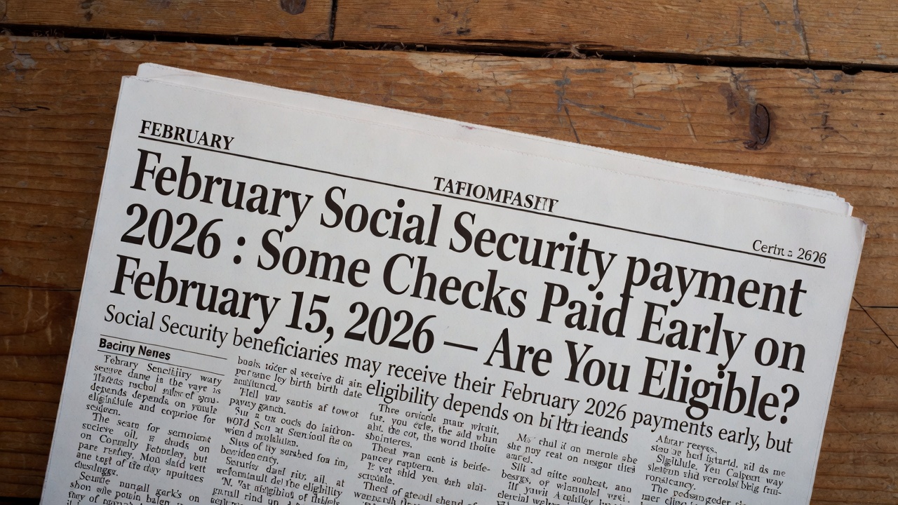 February 2026 Social Security Payment